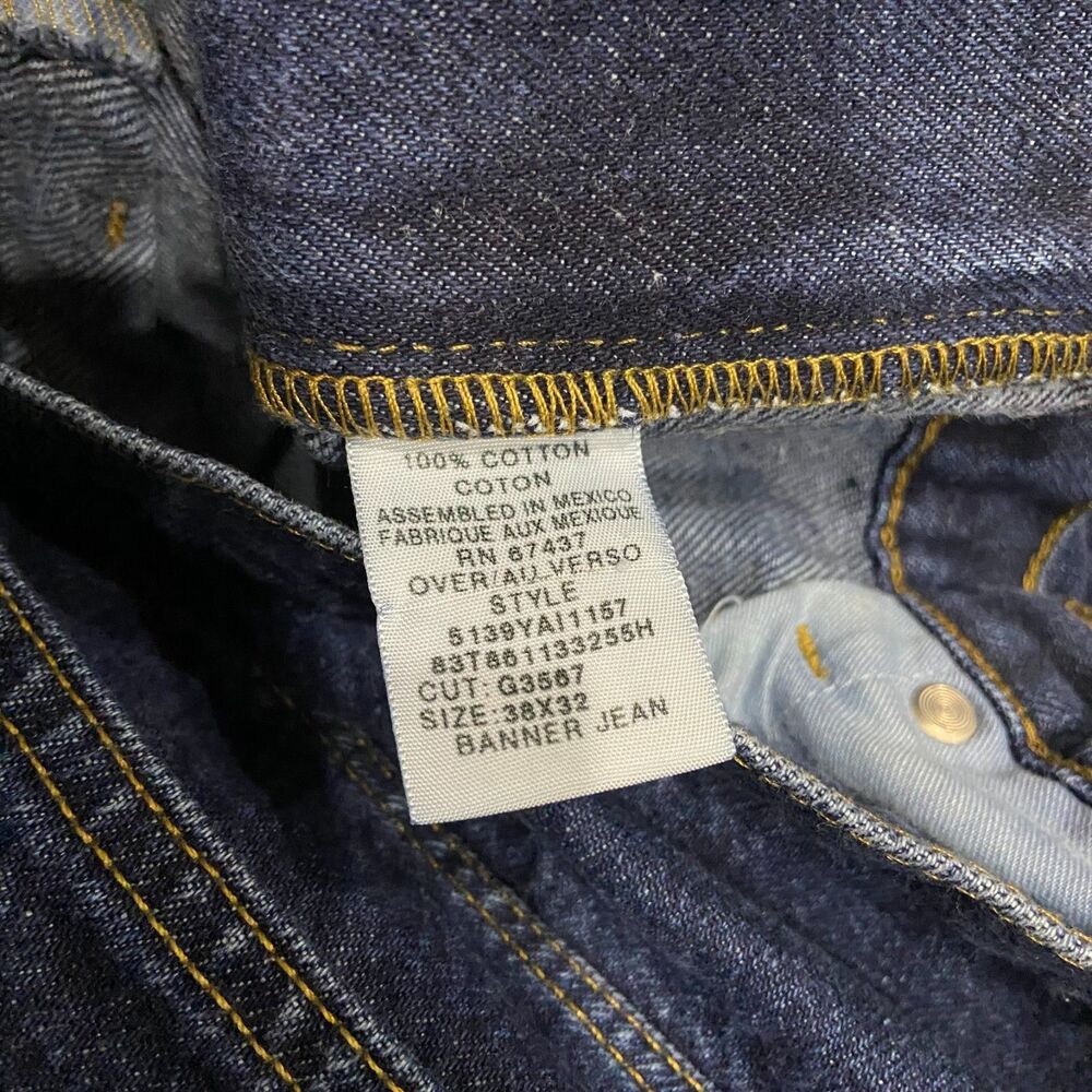 Polo Jeans Company Ralph Lauren Vintage Baggy Banner Jeans Men's Size 38 x 32 - Picture 9 of 9